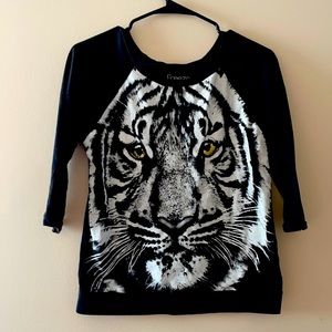 Juniors Tiger shirt
